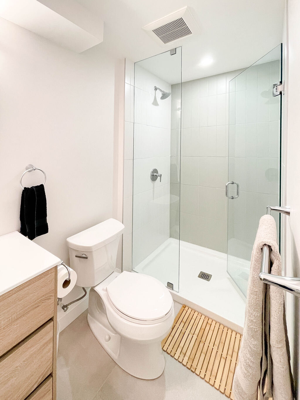 Basement bathroom Reno