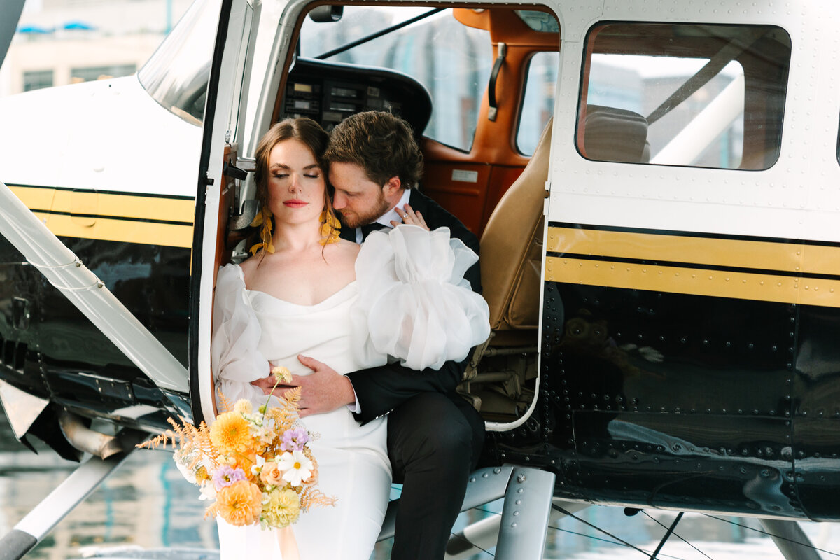 Tricia + Daniel Seaplane 25