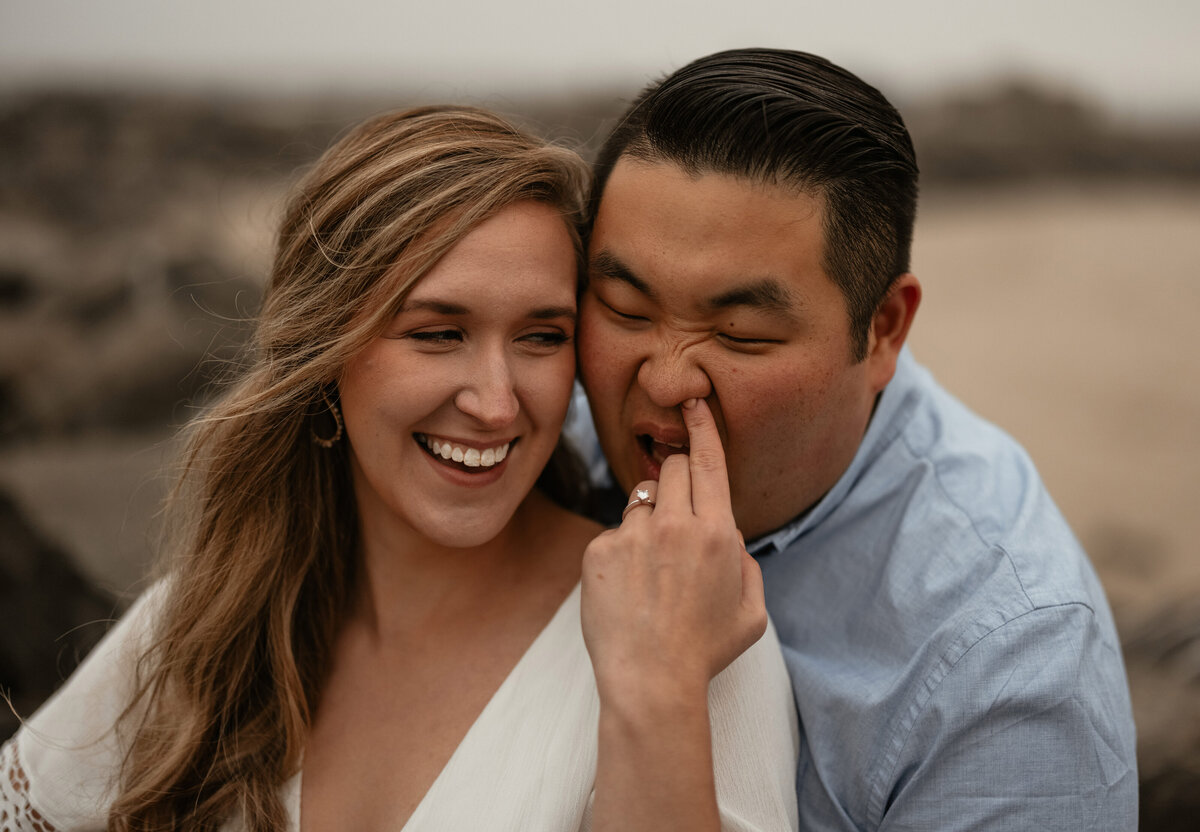 Surprise Proposal at the Beach | Angie Rich Photography