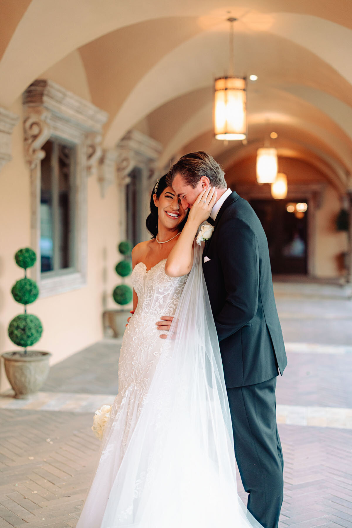 Editorial inspired Villa Siena wedding photography in Phoenix Arizona