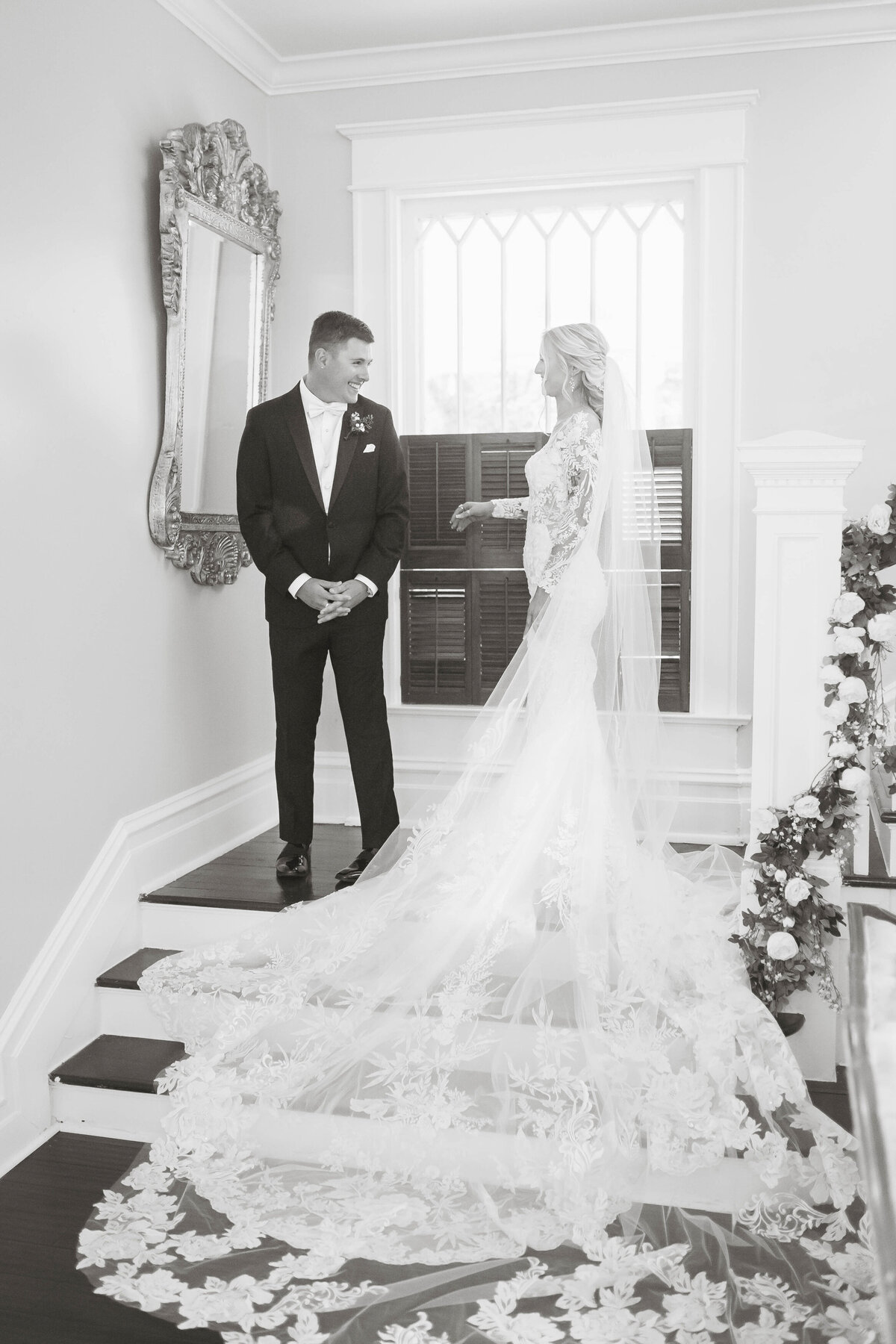 Justin & Cassidy - The Heitman House - Wedding Portraits - Fort Myers Wedding Photographer-296