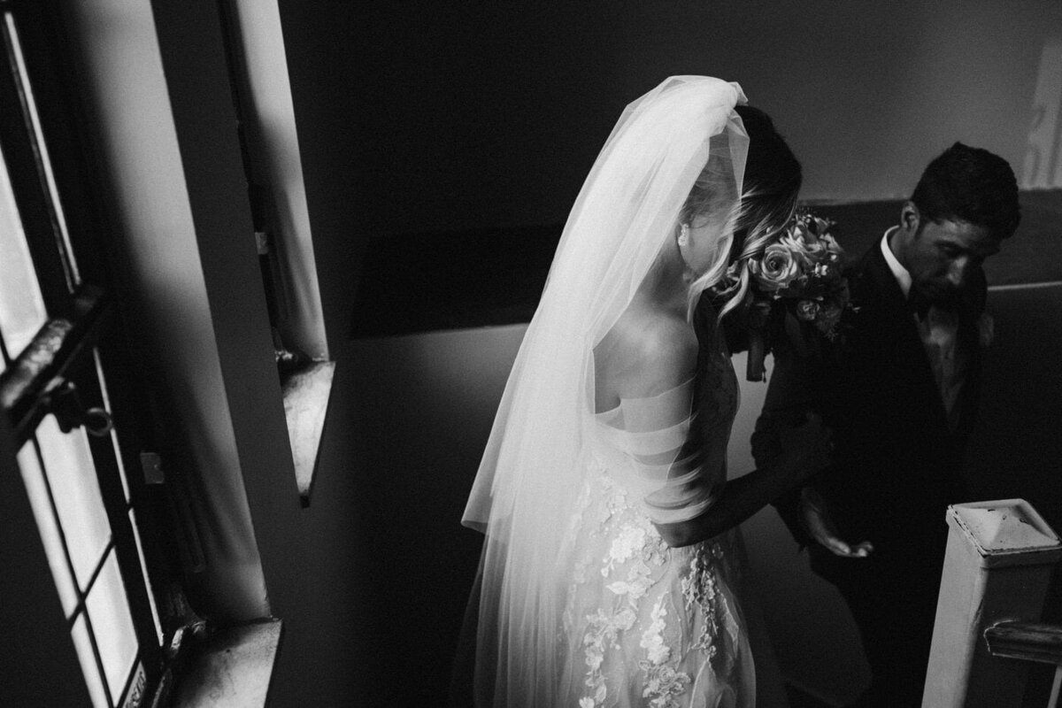 bride and groom documentary wedding photographer