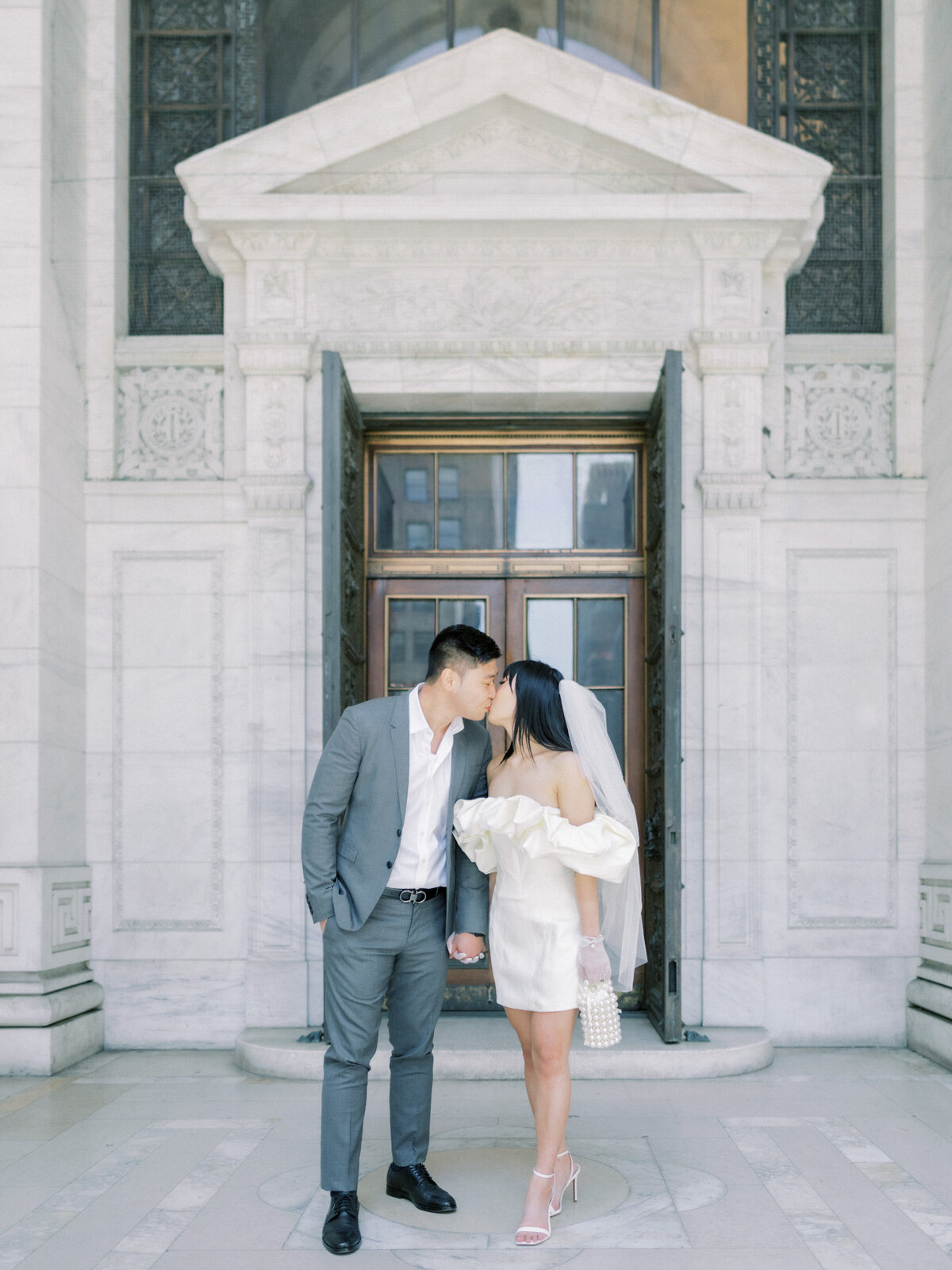 Vogue Editiorial NYC Elopement Themed Engagement Session Highlights | Amarachi Ikeji Photography 28
