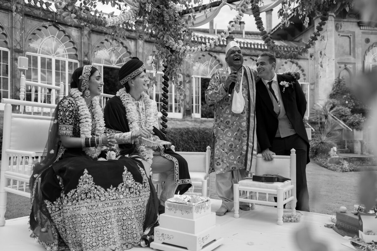 Indian wedding ceremony at Sezincote