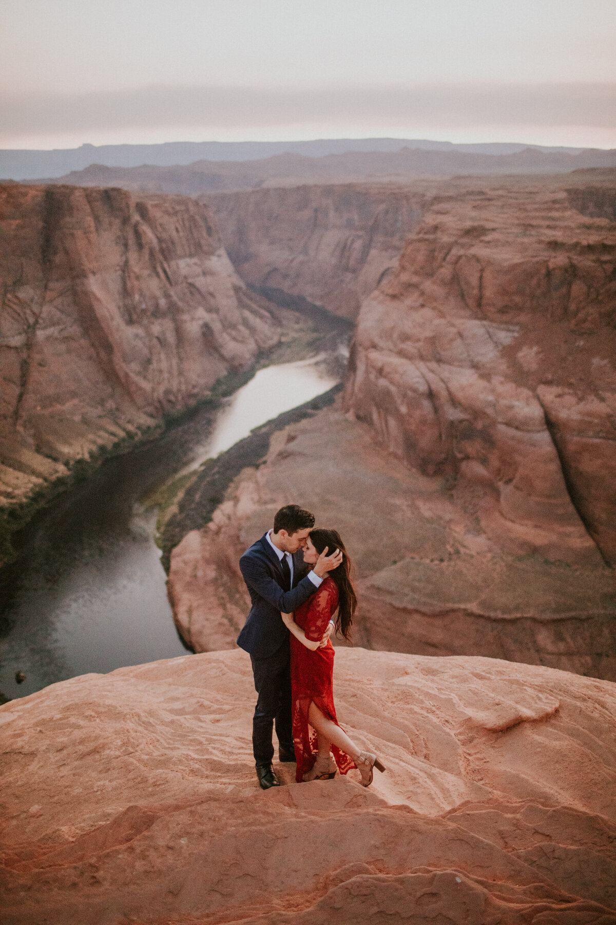 Horseshoe Bend Engagement Photos-18