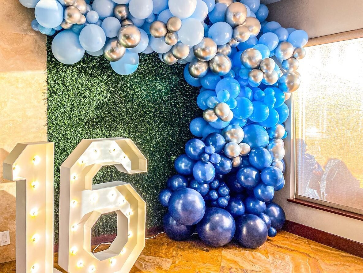 marquee numbers and party rentals in Tampa