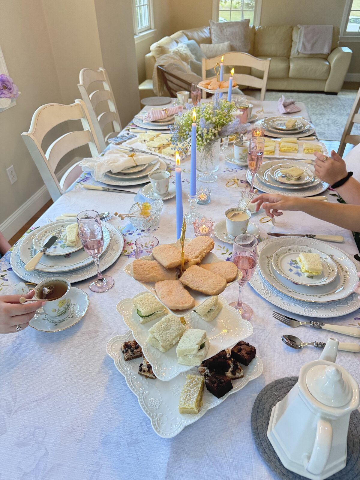 Sabrina's tea party