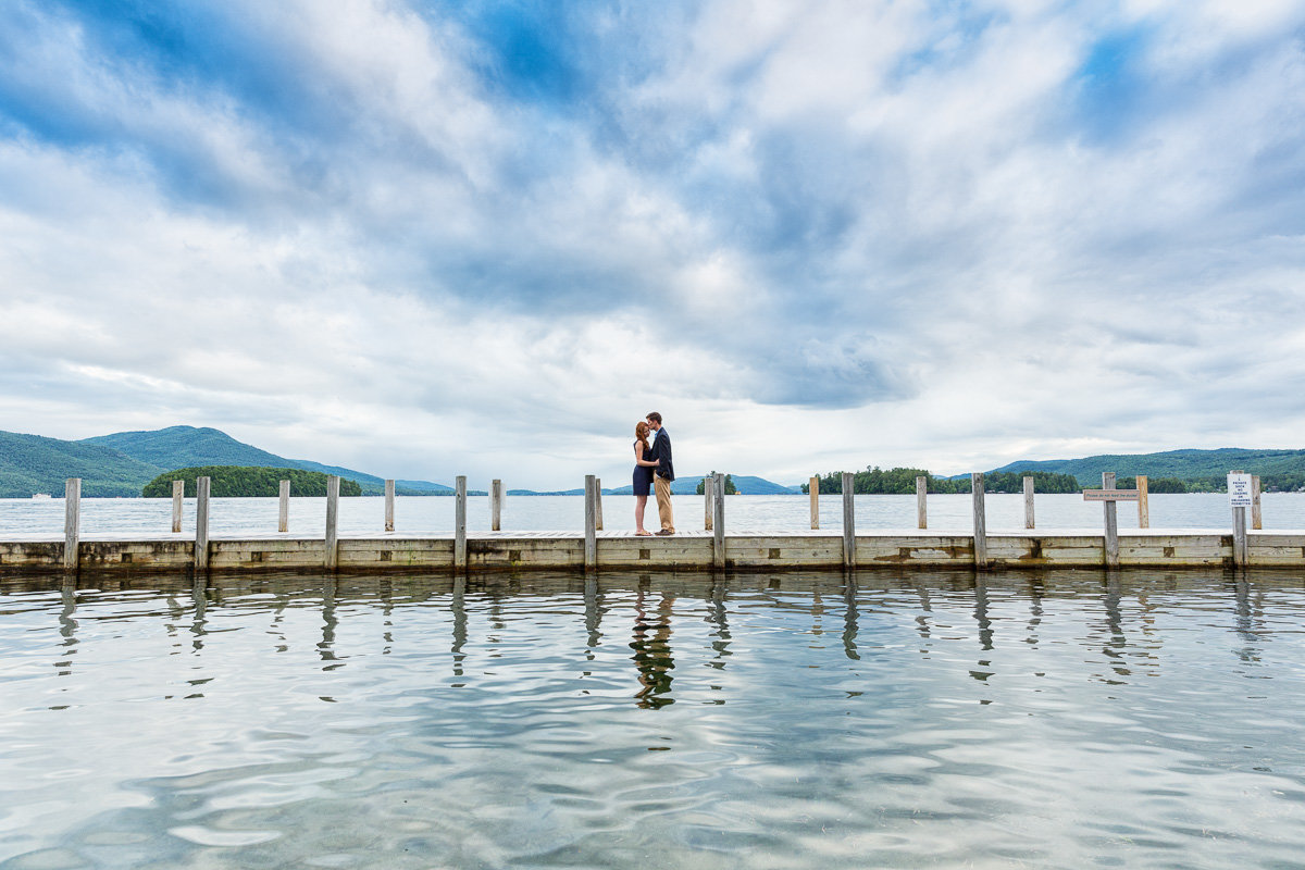 Lake George Engagement Session - Sagamore