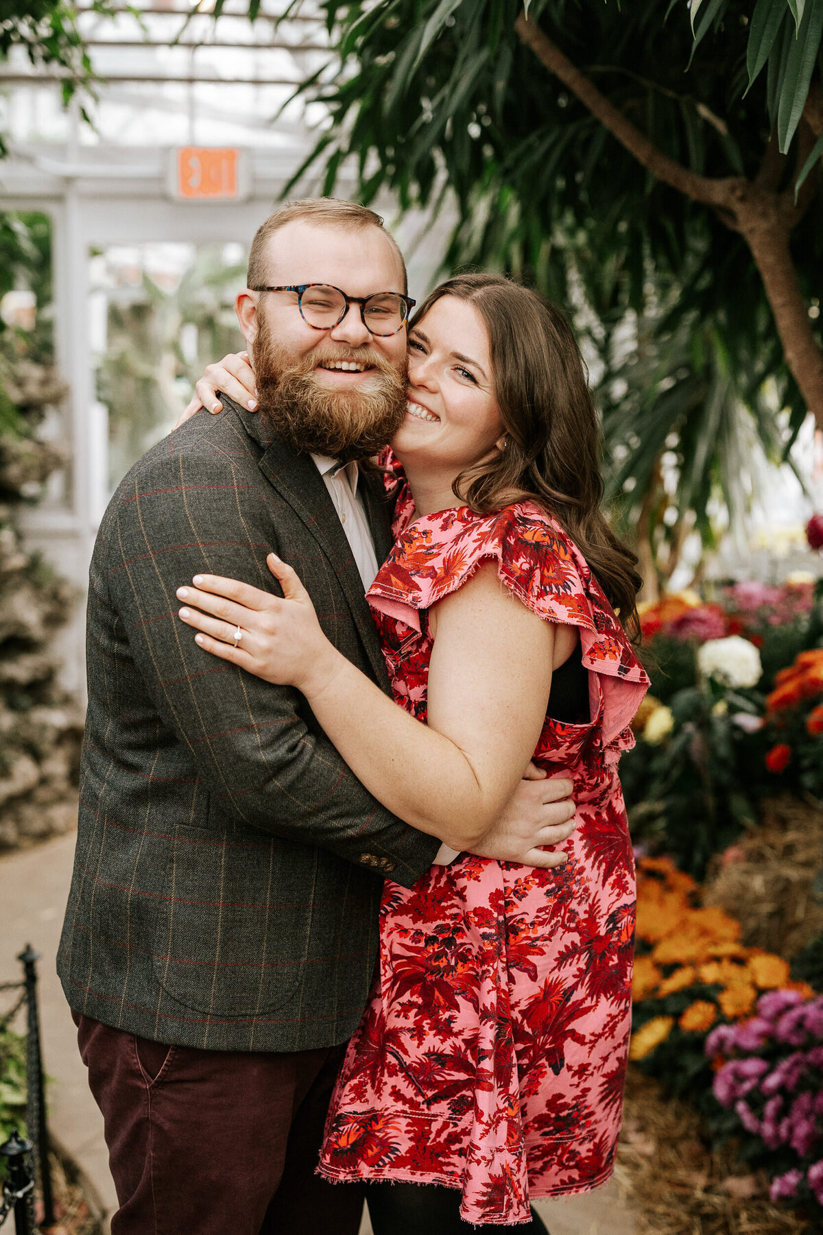 creative fun chicago flash engagement photos at Portillos Hotdogs-2-ed-lucy