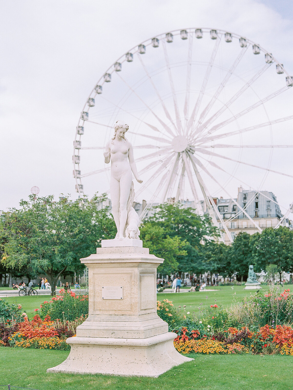 Jardin des Tuileries Chateau de Courtomercaptured by Luxury Destination Wedding Photographer Katie Trauffer