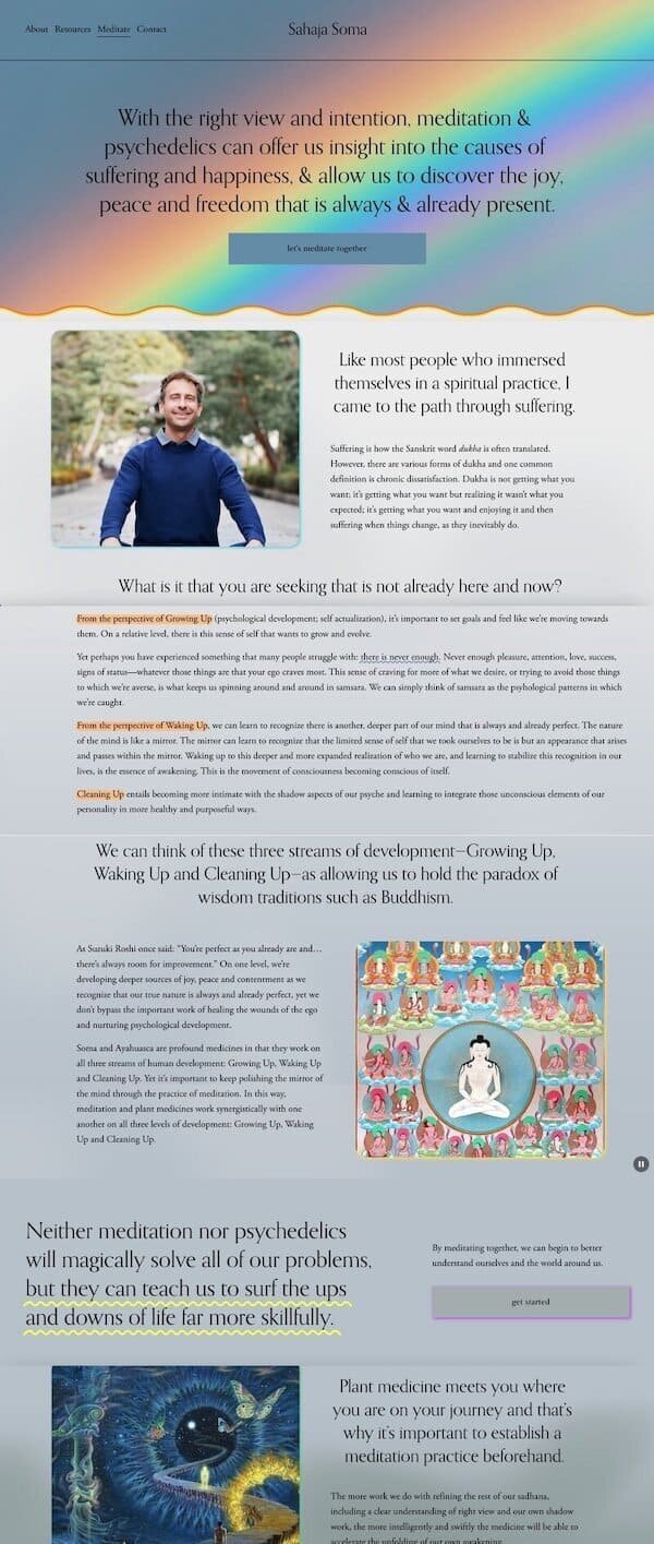 FayDesign.Co Sahaja Soma Website Services