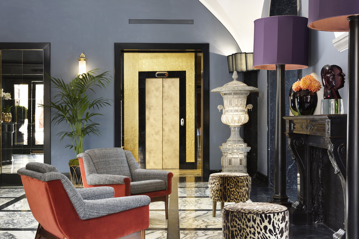 Waterstone - Wtb Hotels - Hotel Balestri -Florence - Luxury Boutique Hotel - 04 Hall e ascensore