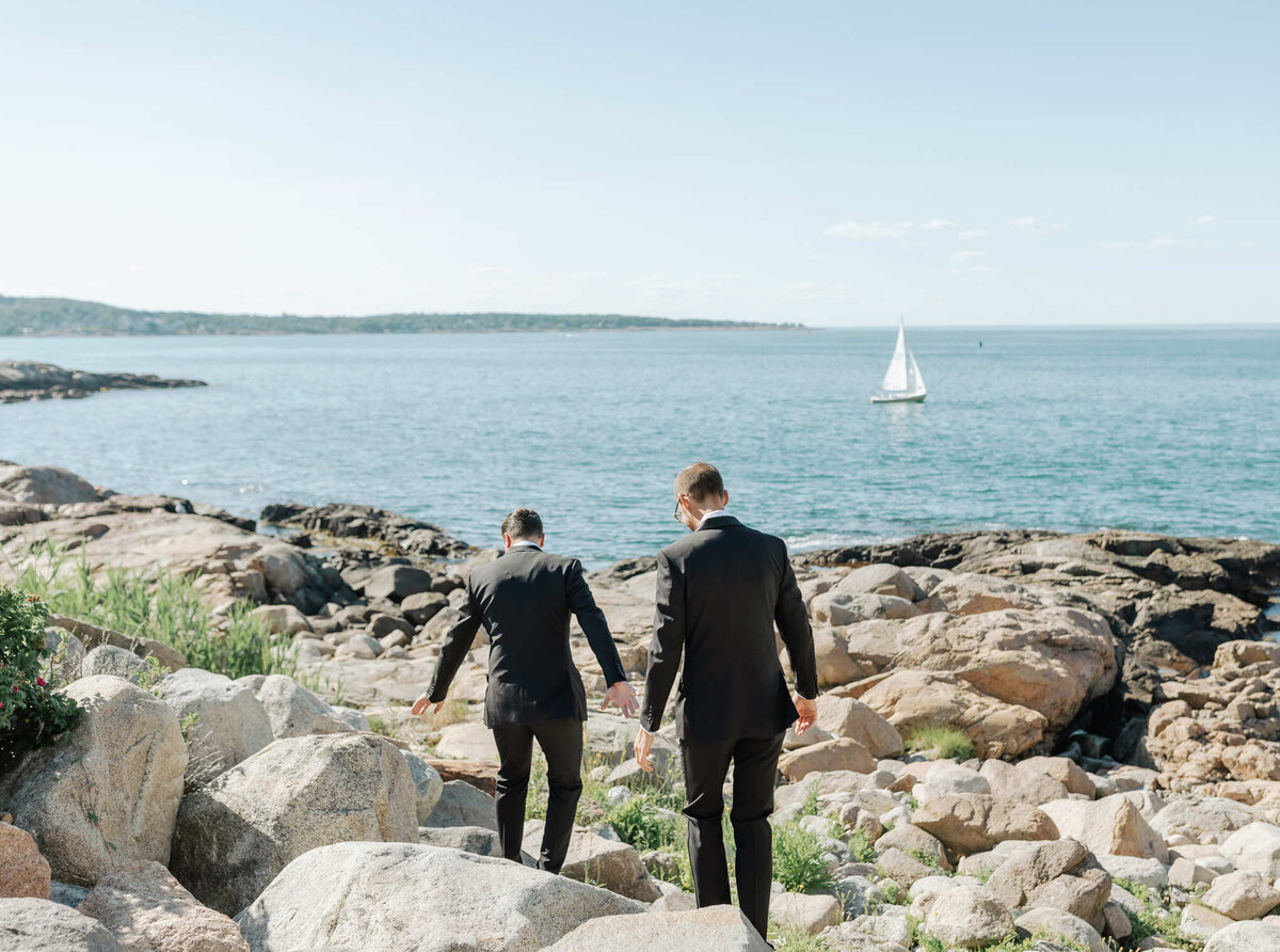 Lena Mirisola Photography Boston Massachusetts East Coast New England Wedding Engagement Photographer Inclusive Luxury LGBTQ Friendly Beauport-Hotel-Coastal-Gloucester-Gay-Wedding-015