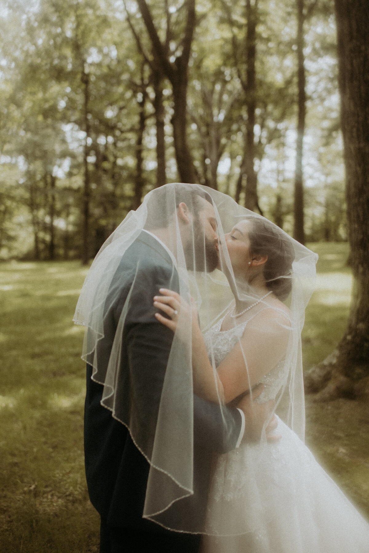 Veil wedding photos