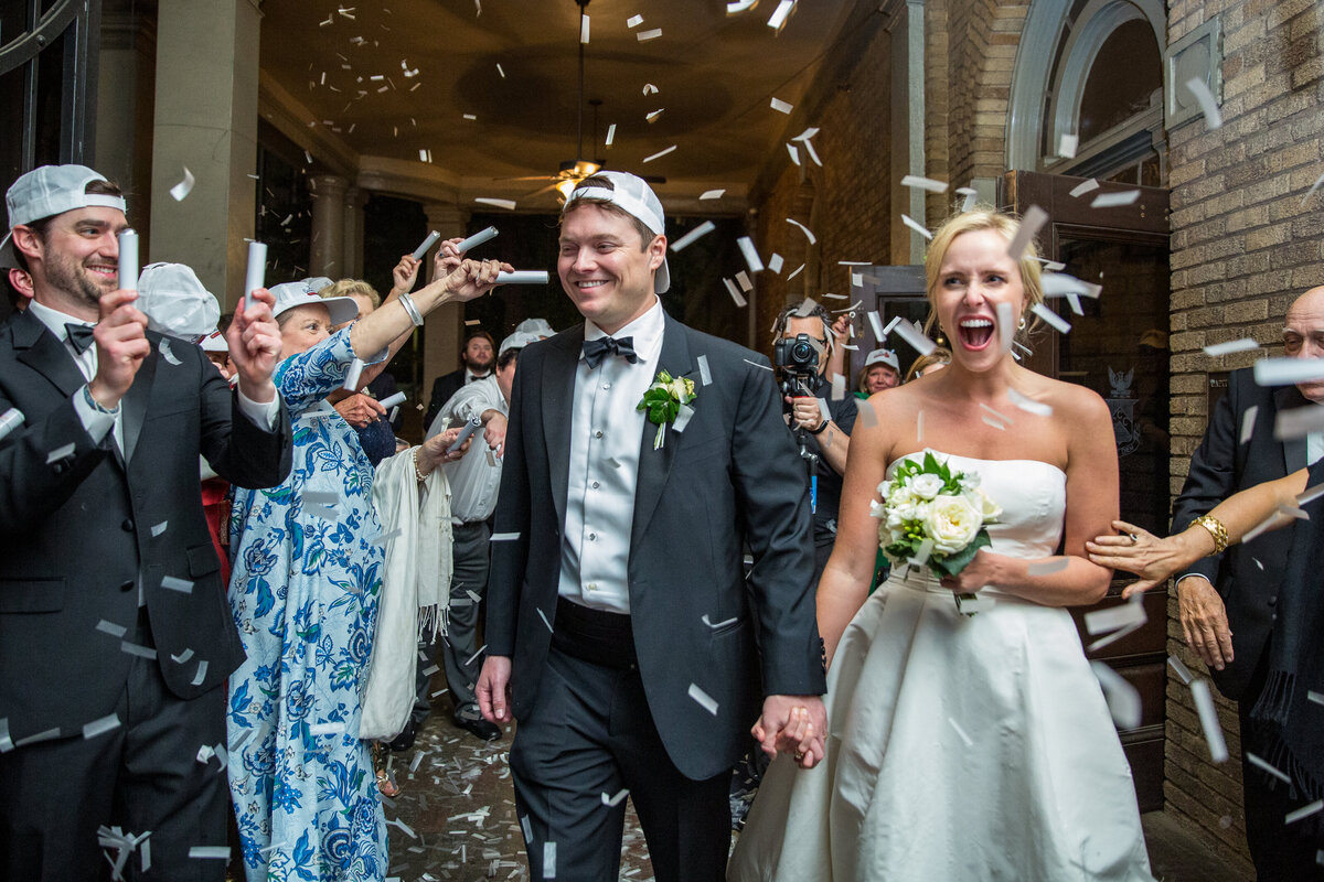 Departure at Capital City Club Wedding