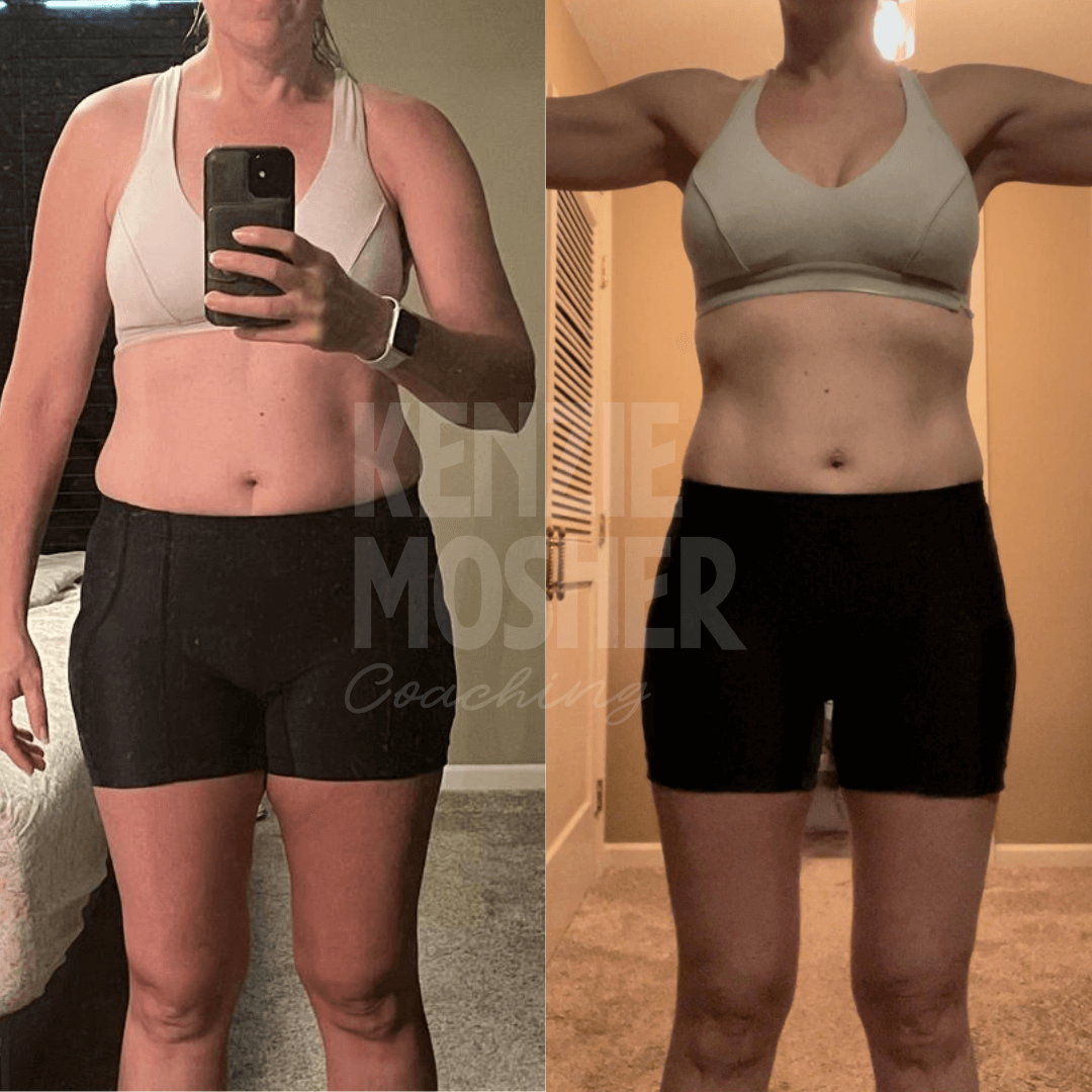 Real transformation showing better sleep, mood, and body composition.
