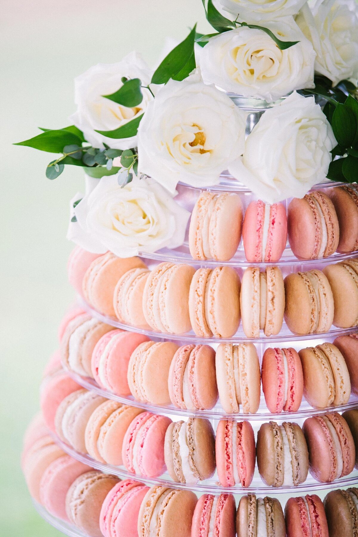 PinkMacaroonDessertTower