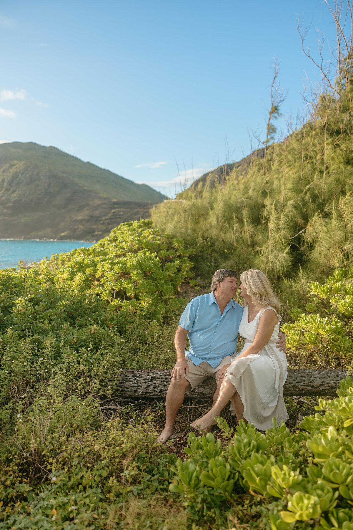 Anniversary Beach Photographer in Oahu Hawaii