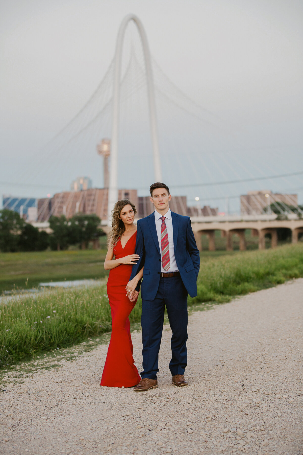 Dallas skyline engagement photos Hampton Morrow 0028