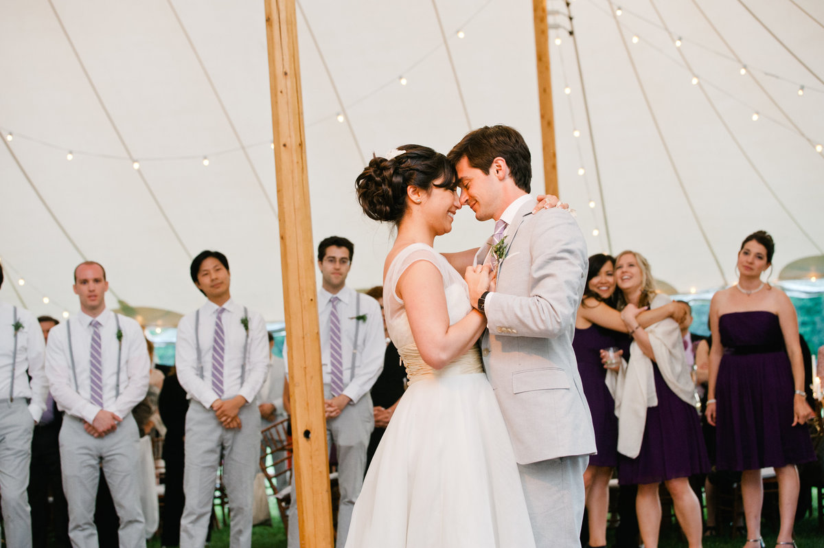 First dance Bourne Farm wedding