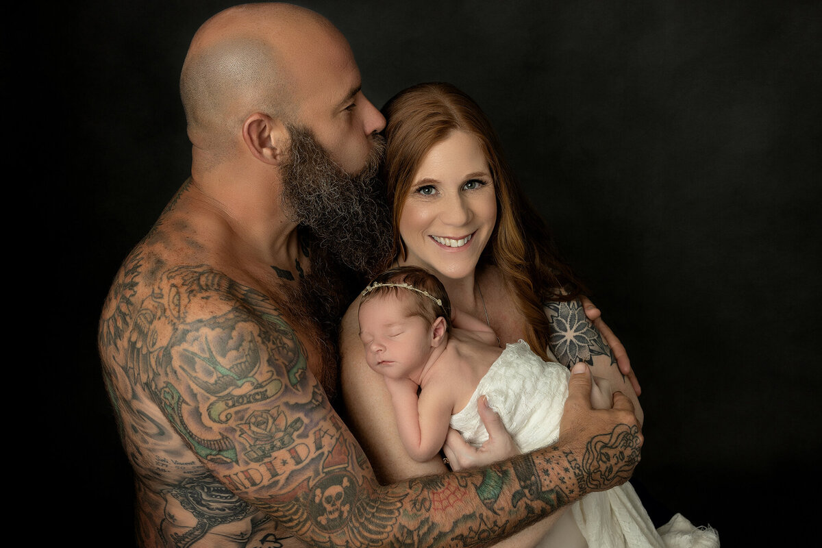 Summerville newborn family photography
