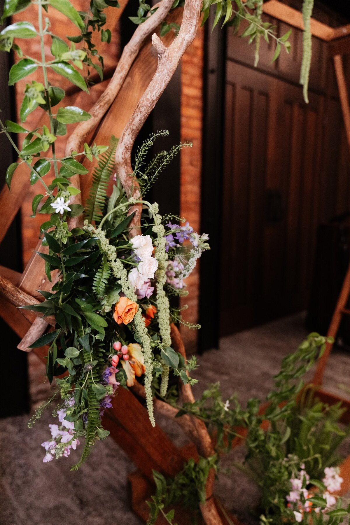 13 - Armature Works Social Room Wedding Ceremony Hexagon Arch - Tampa Bay Wedding Planner