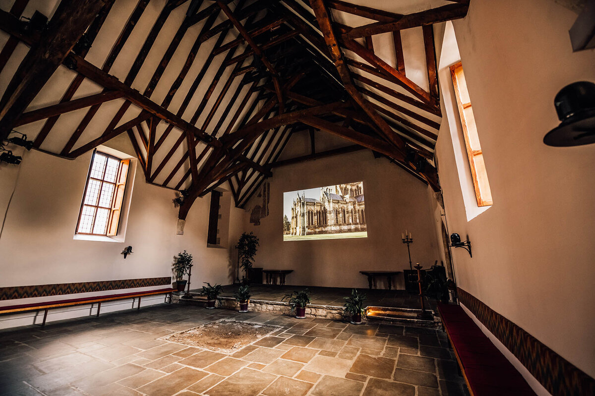 Salisbury Medieval Hall Interior Projector