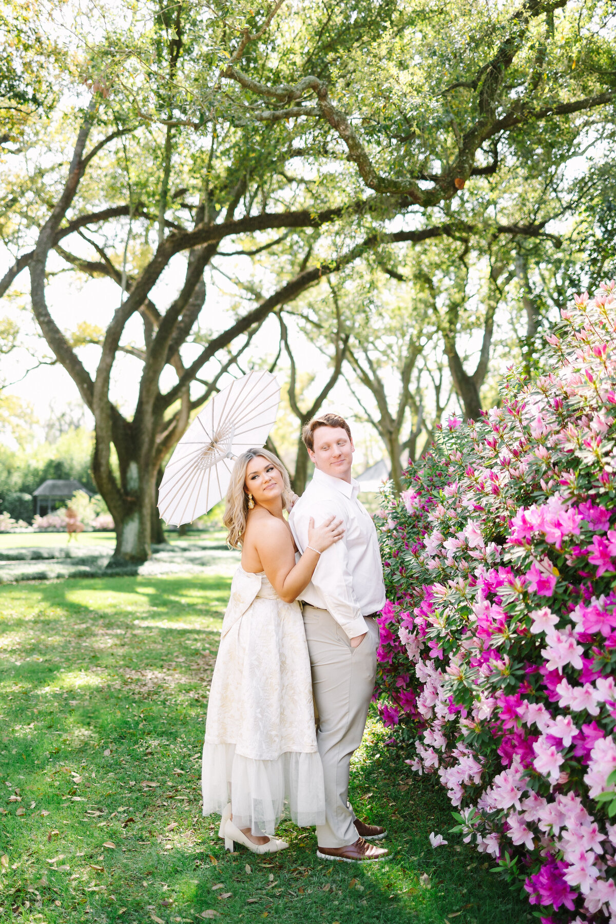 New Orleans Engagement Photographer Longue Vue House and Gardens