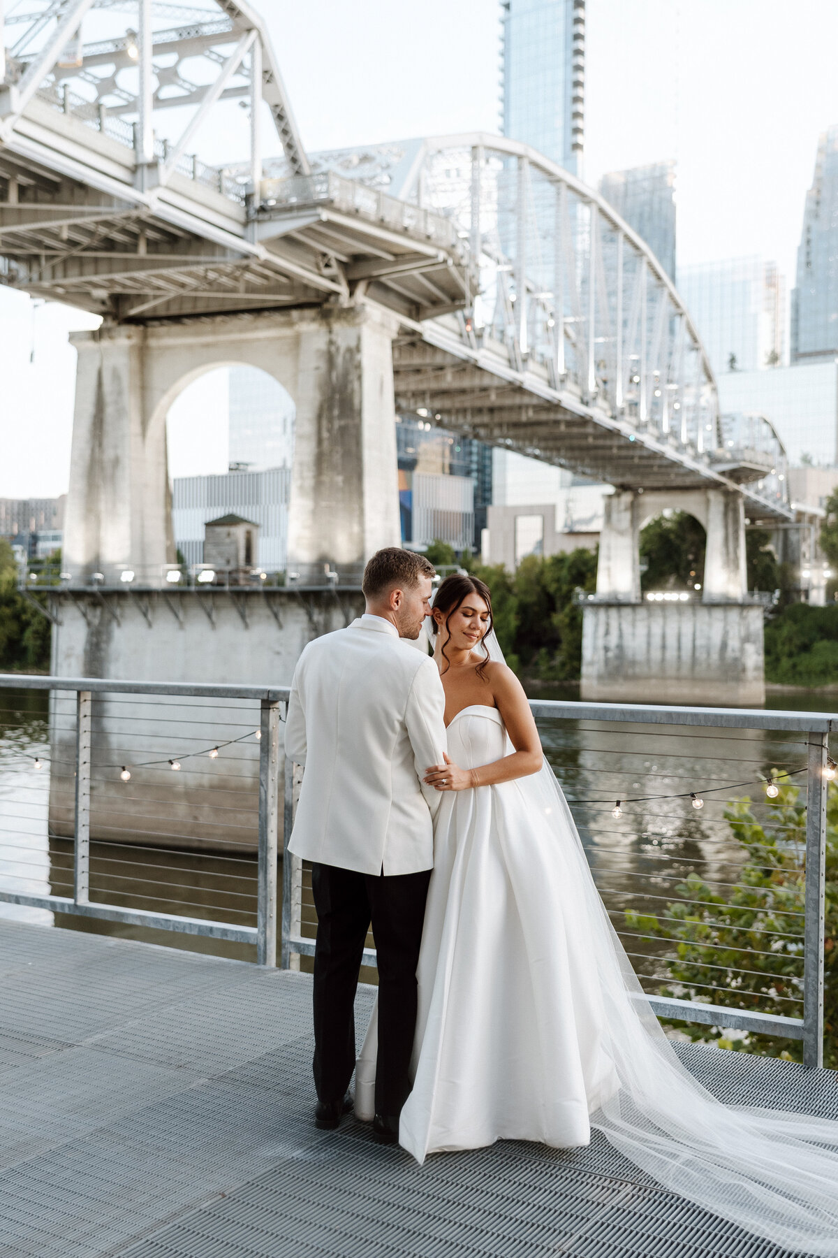 Classic, Elegant, Luxury Wedding at the Bridge Building Venue in Nashville, TN. Infinity Hospitality and Bailey Marie Photos