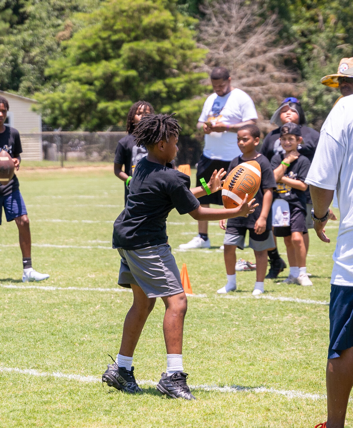 Patrick Queen Level Up 2024 Football Camp -324