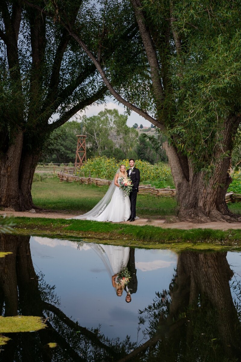 Garden of the Gods Resort wedding couple