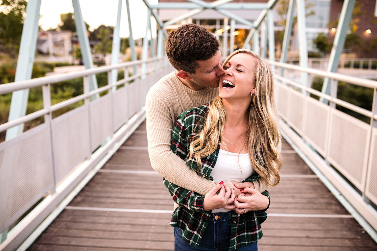 Broad Ripple Indianapolis Summer Engagement Session