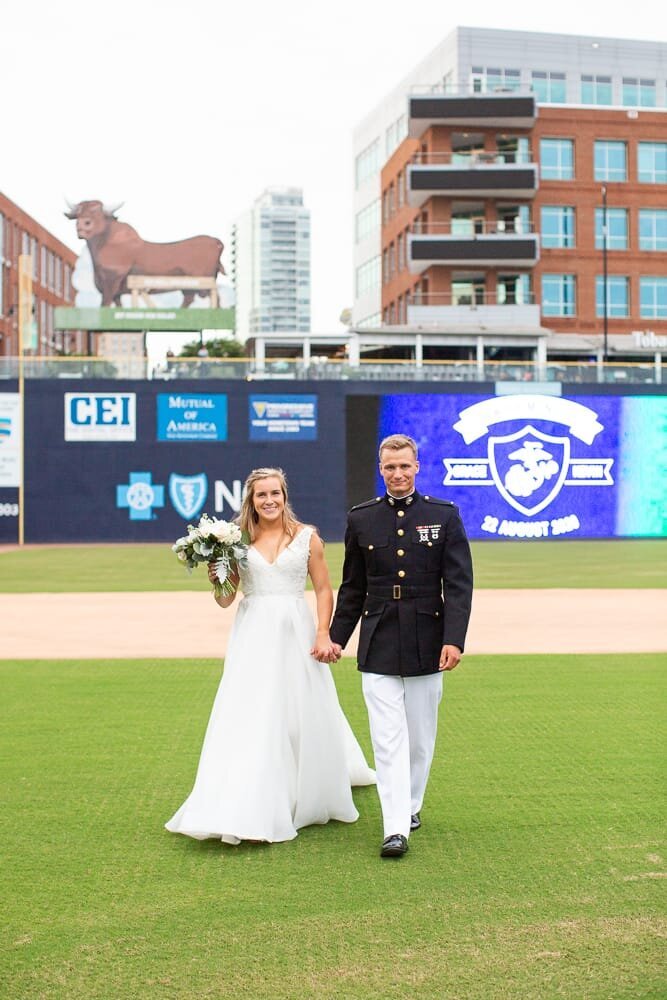 baseball-wedding-military