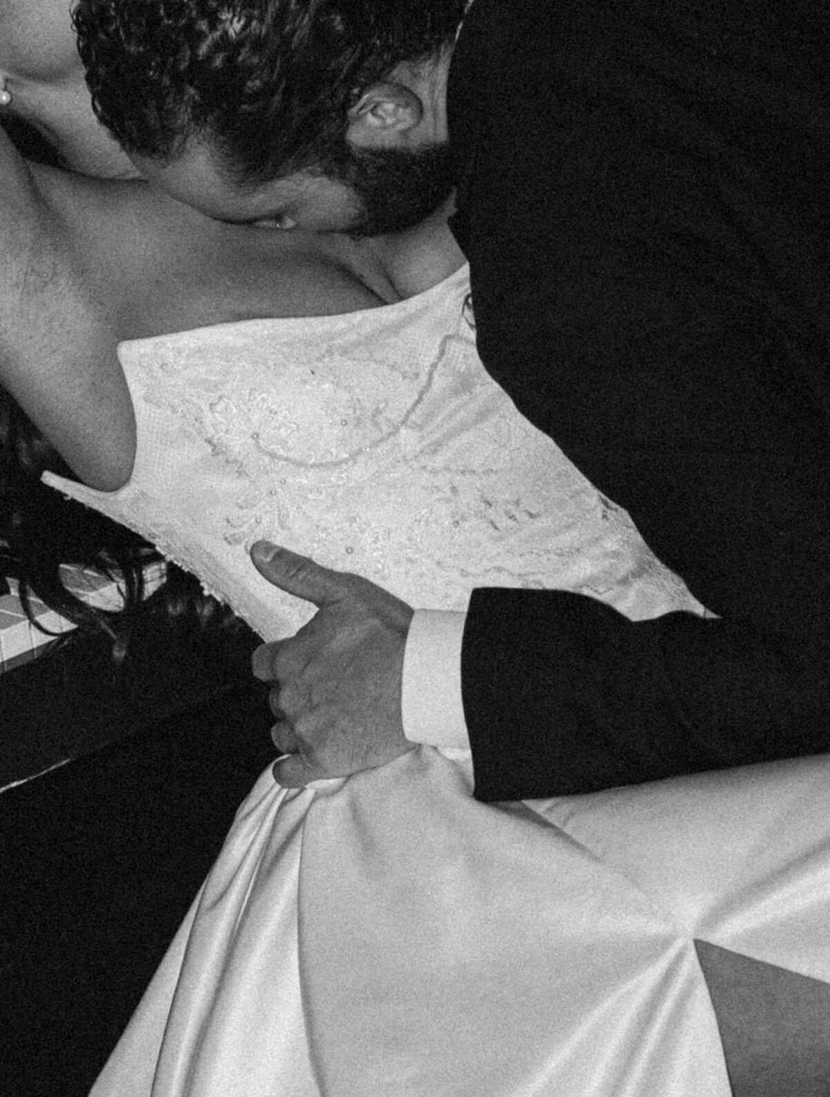 In-between moments from a photojournalistic NYC wedding