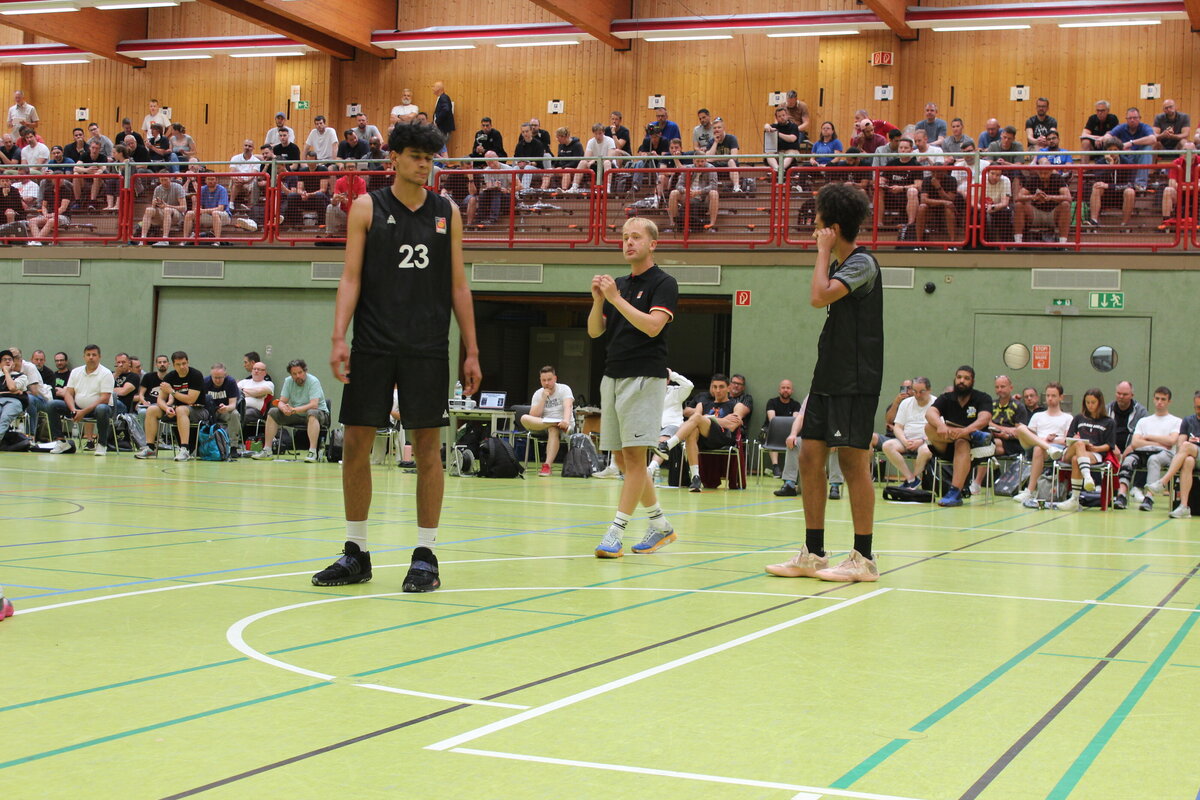 Alex at German Basketball Federation Clinic 2