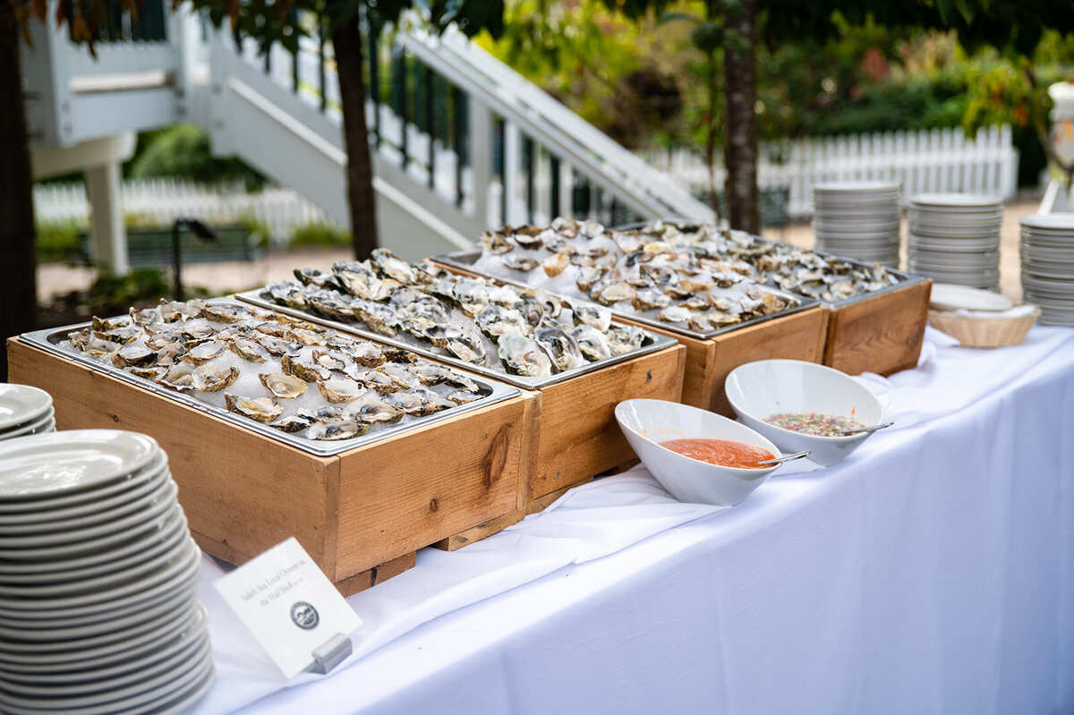 Oyster Bar at Roche Harbor Resort Wedding 
