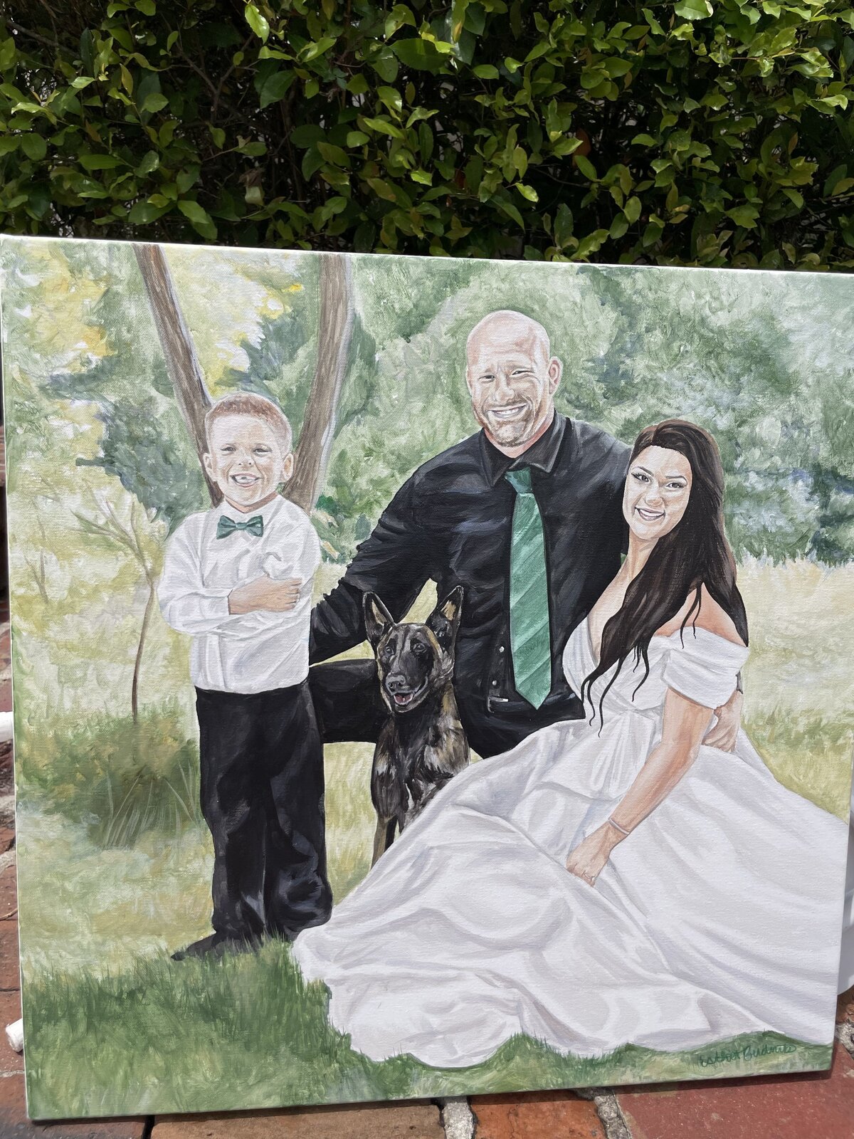 Portait Commission - Family Photo - Anniversary Gift