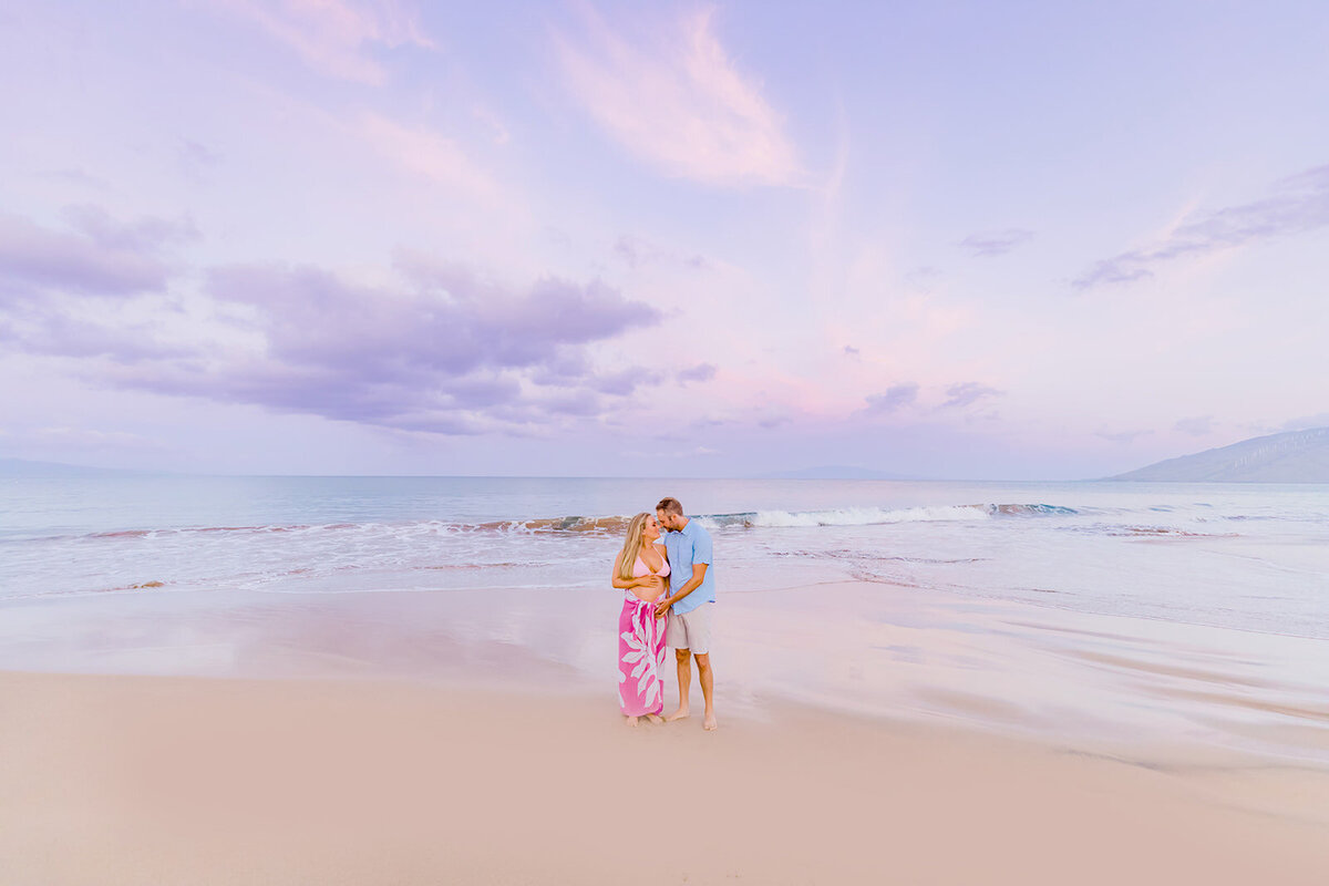 Sunrise-Wailea-Maternity-Photographers