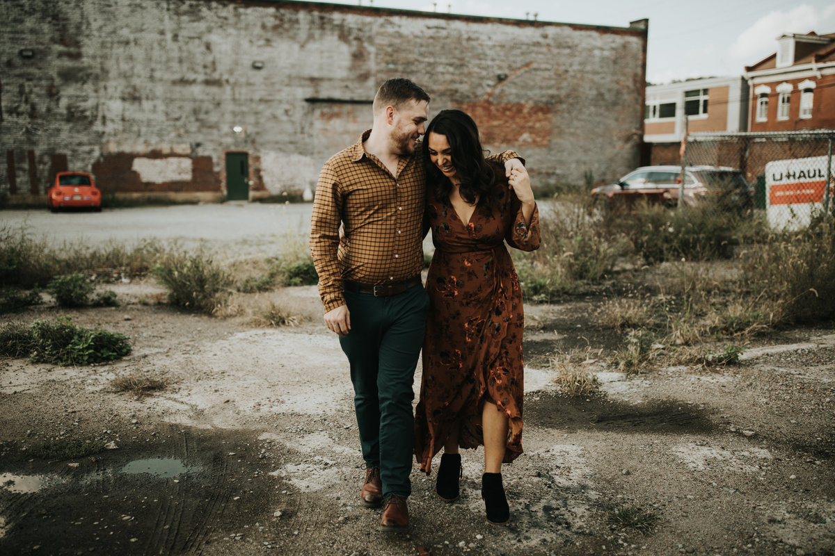 Urban engagement photos by Oakwood Photo + Video