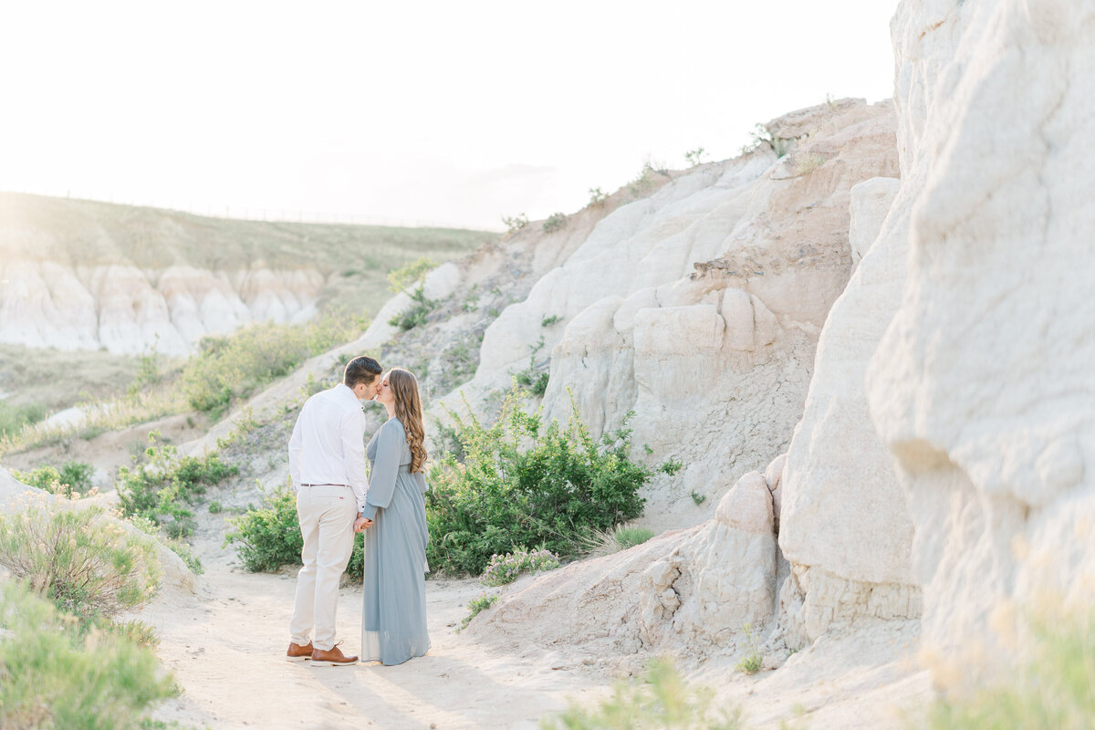 Paint Mines Interpretive Park El Paso Colorado Engagement Session Light and Airy Romantic Pictures Elena Spraguer Photography 0043