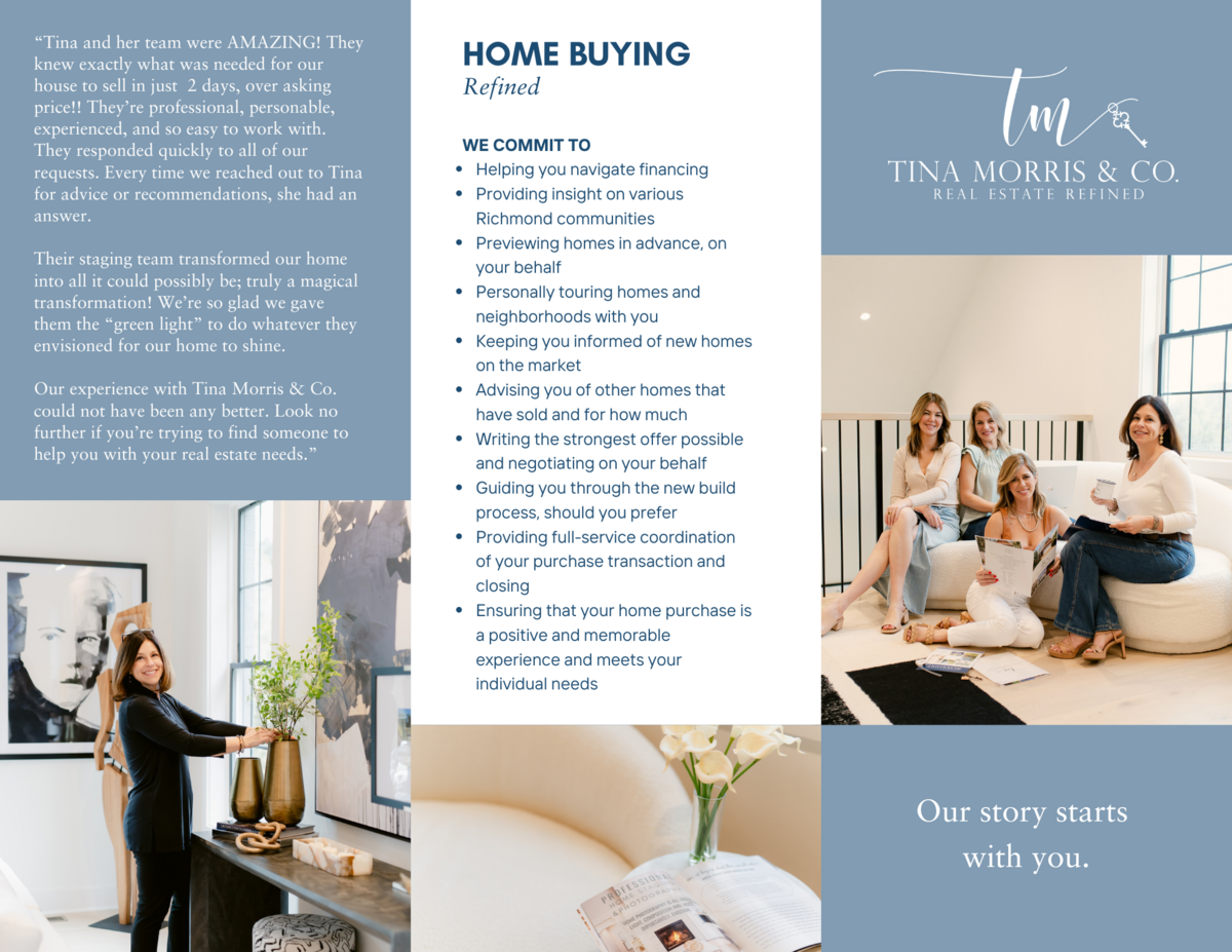 Black Modern Real Estate Brochure