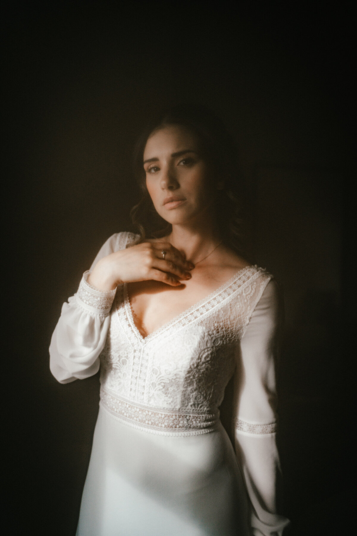 bridal-portrait-film-style