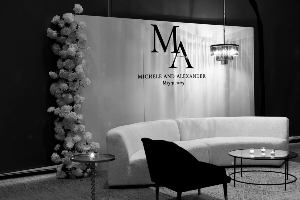 Luxury wedding ceremony in scottsdale styled by Arizona wedding planner  

