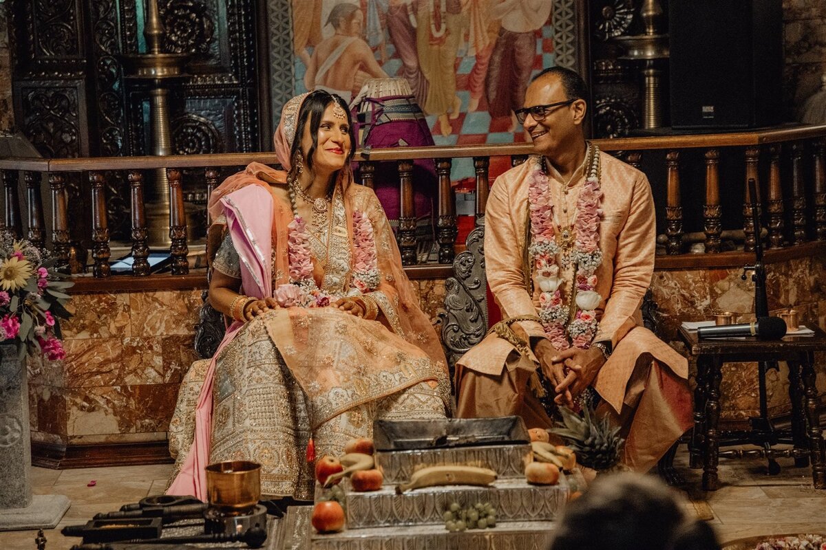 Indisches Paar Hochzeit