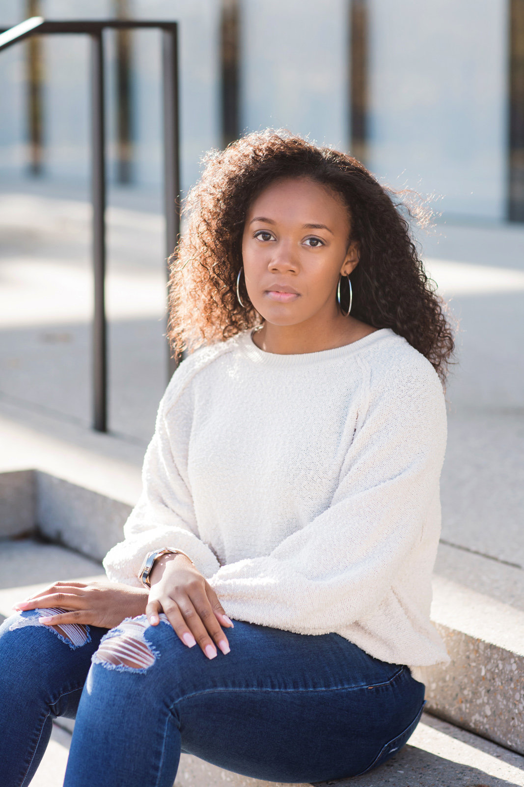 L Photographie high school senior photos Forest Park St. Louis Art Museum 18