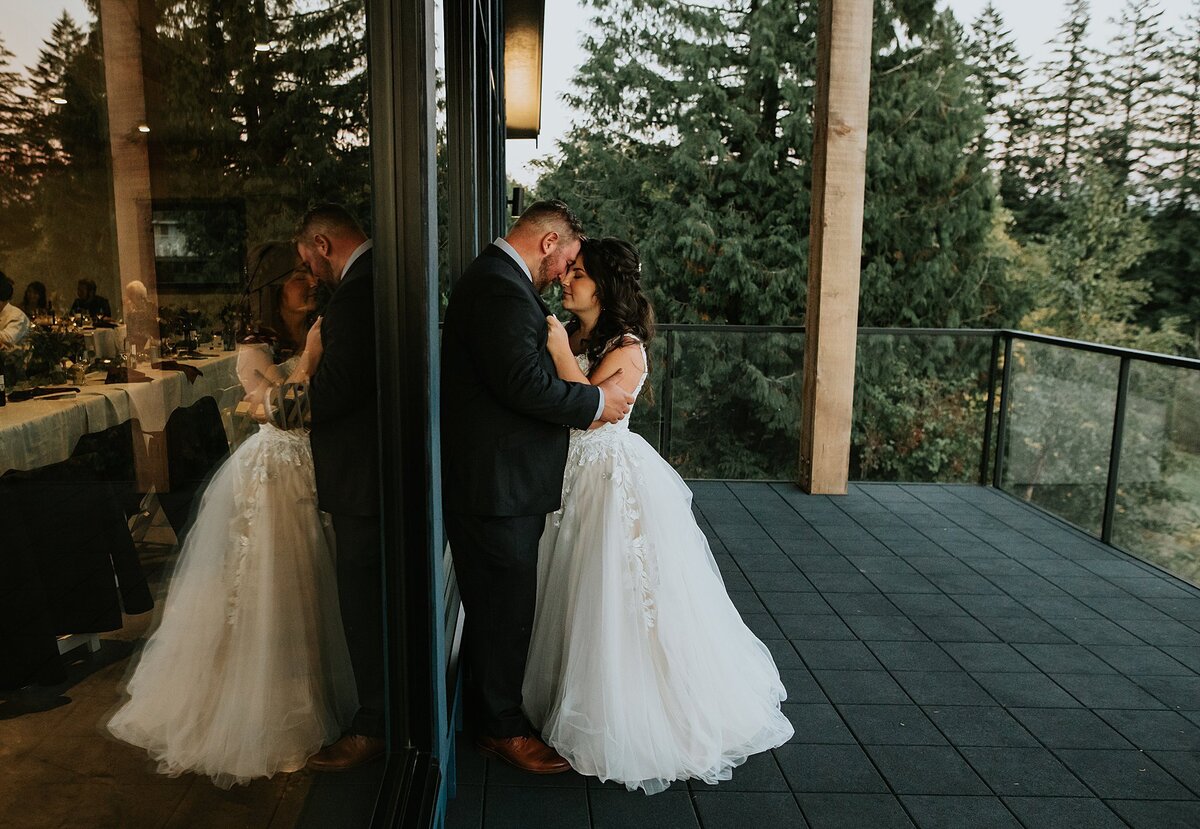 Bridal couple at venue