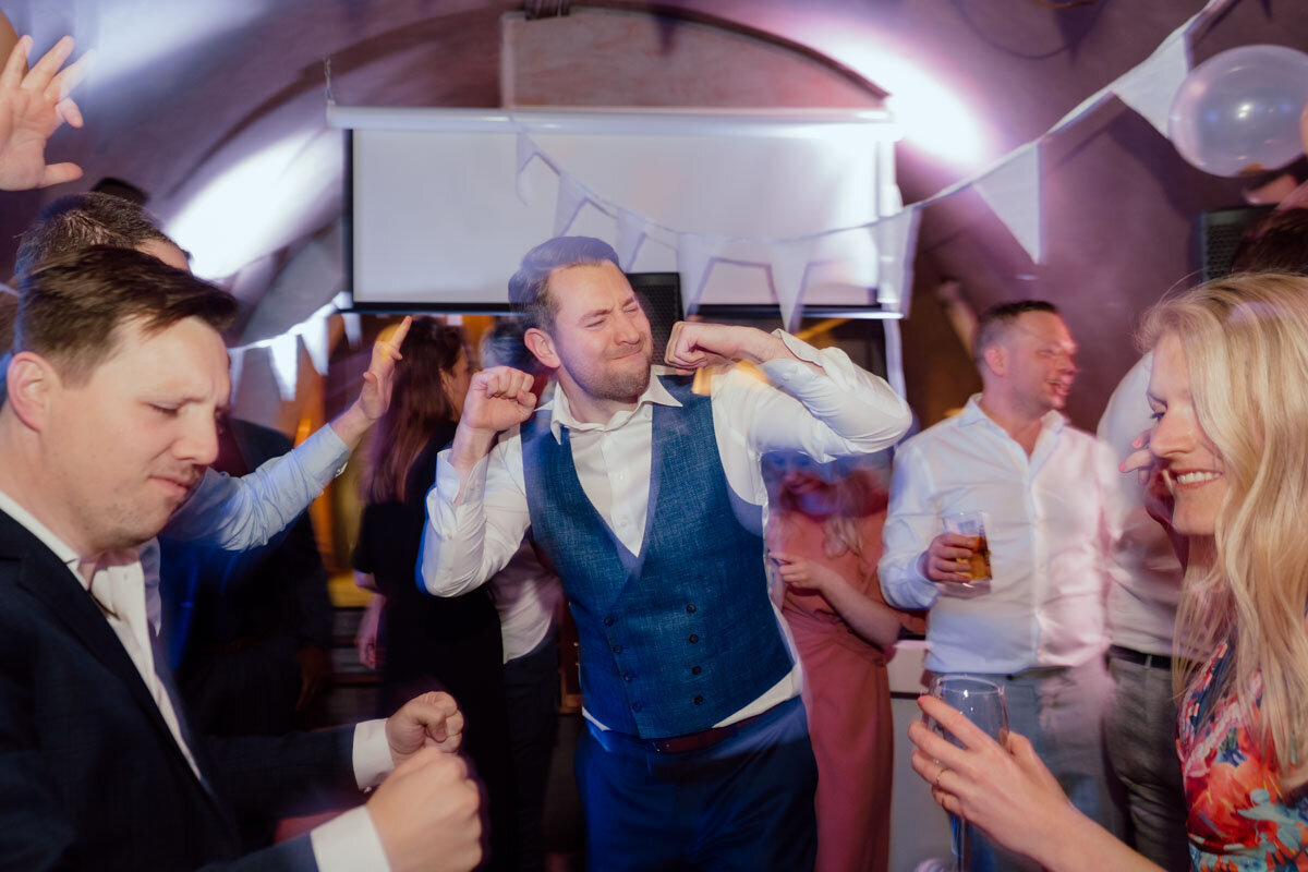 Feestfoto bruiloft