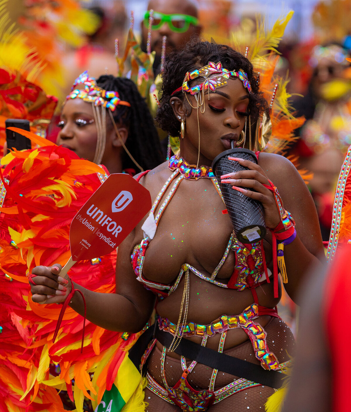 Photos of Masqueraders from Toronto Carnival 2023 - Sunlime Mas Band - Medium Band of The Year 2023-206