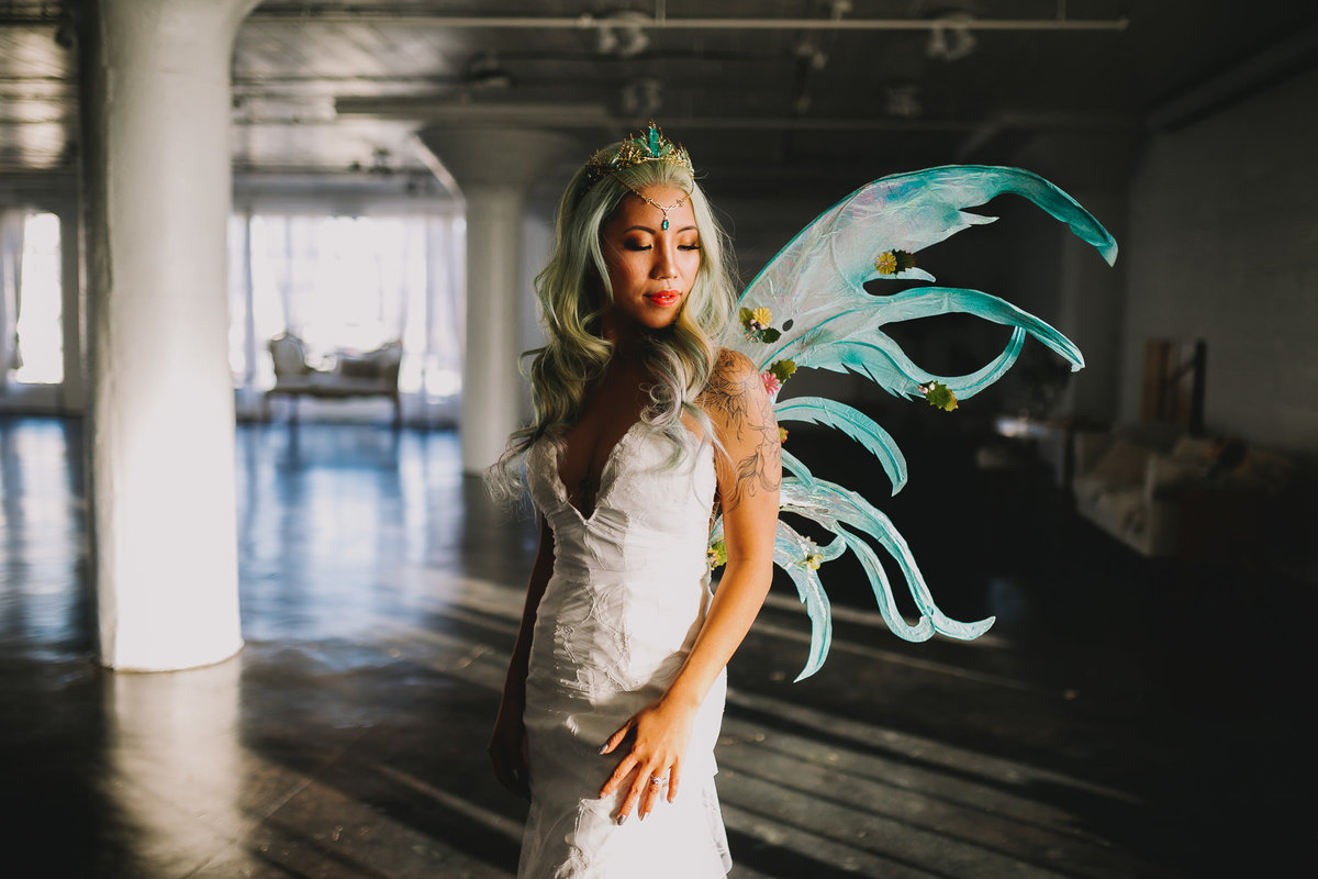 Archer Inspired Photography - Los Angeles SoCal Rooftop Wedding Art and Fashion District - Lifestyle Photographer-142