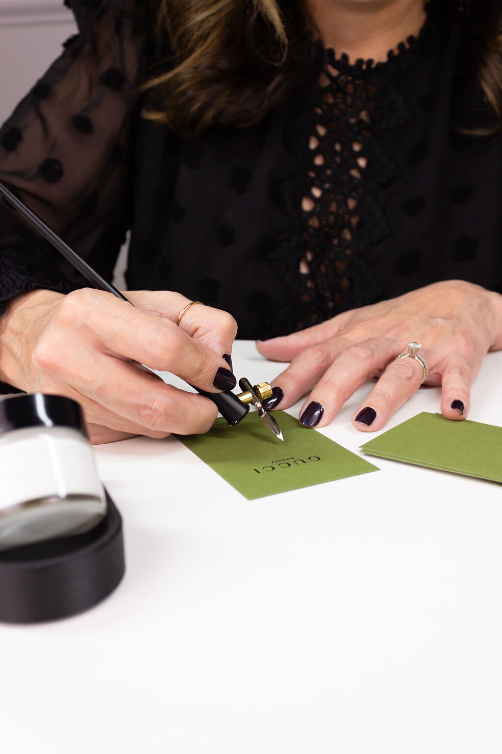 Calligraphy gift tags